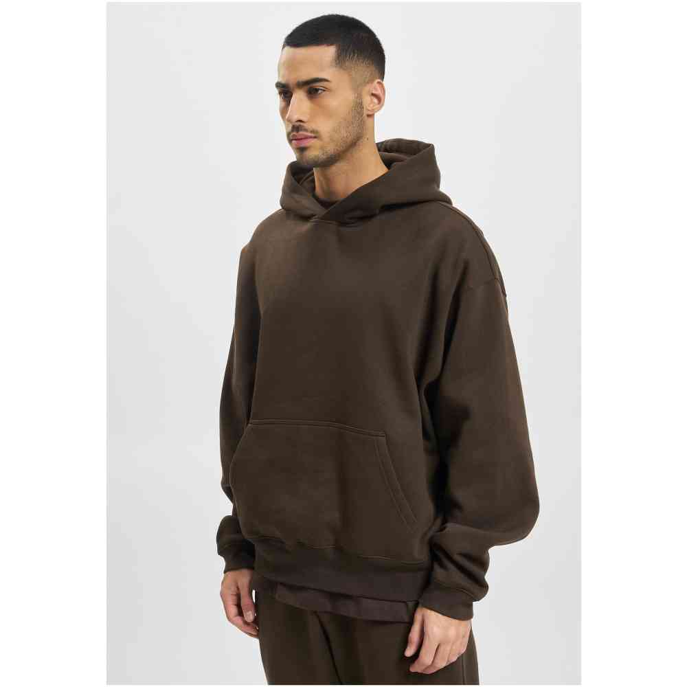 DEF - Basic Relaxed Fit Hoodie/trui - Bruin